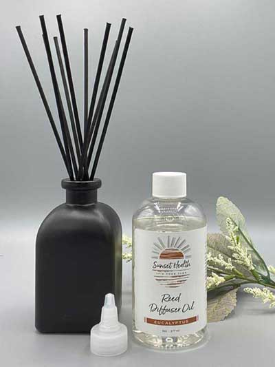 black reed diffuser oil eucalyptus