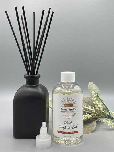 black reed diffuser oil lavender