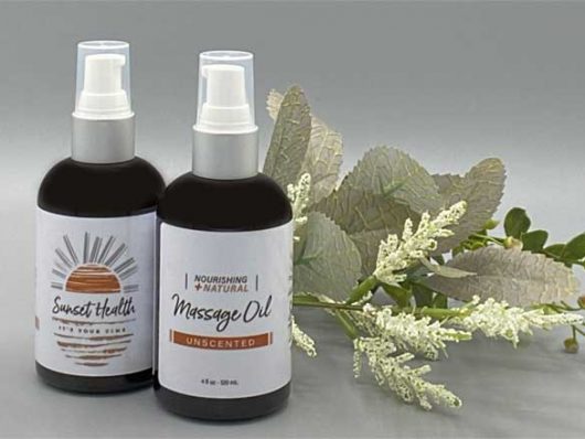 Massage oil unscented