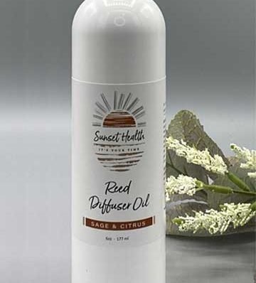 Reed diffuser oil sage and citrus