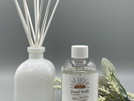 white reed diffuser oil eucalyptus